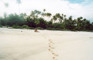 Footsteps | Mauke Island Pacific